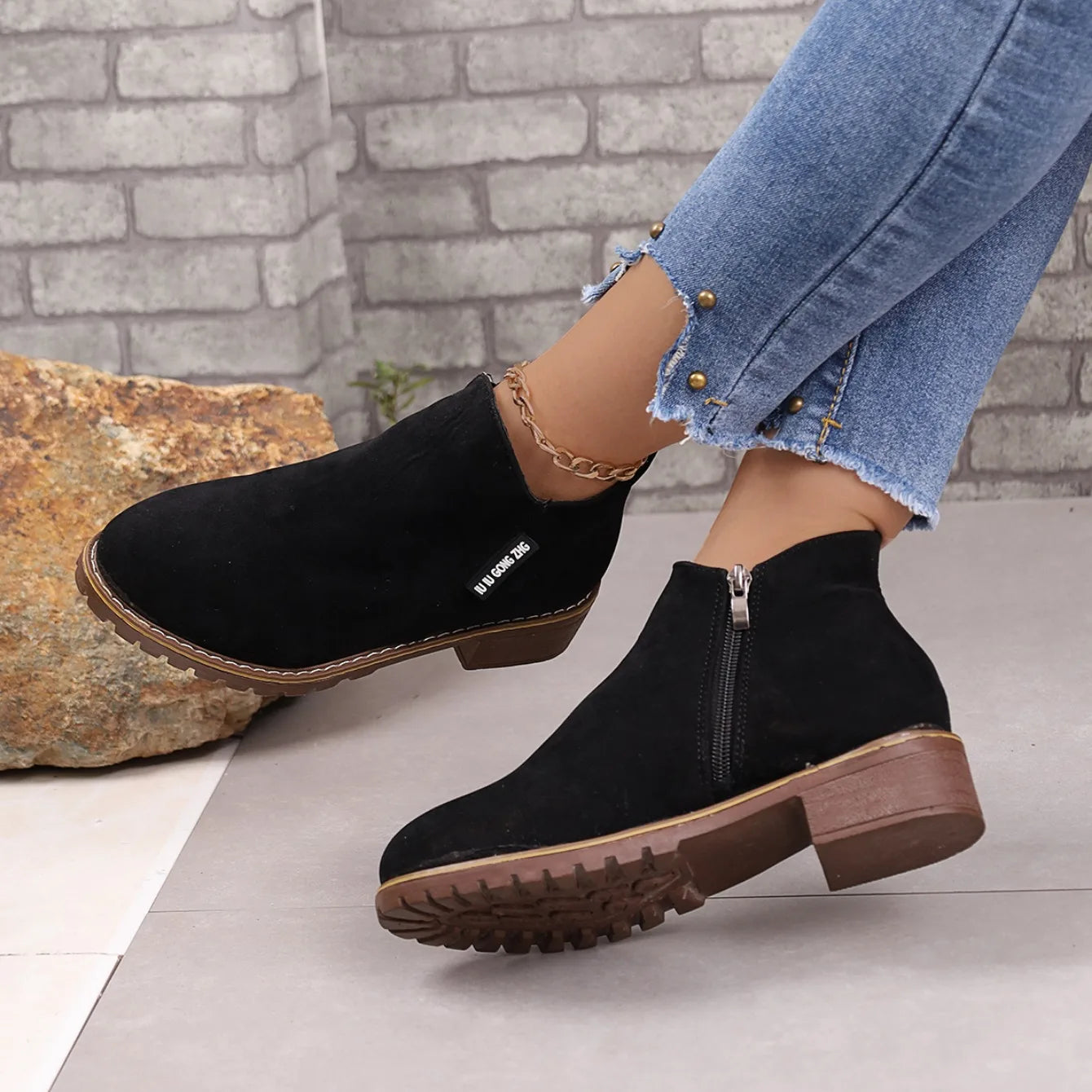 Vornix™ | Women’s Casual Slip-On Ankle Boots