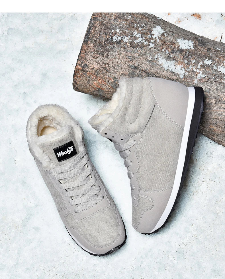 FrostStep™ | Unisex Waterproof Winter Plush Boots