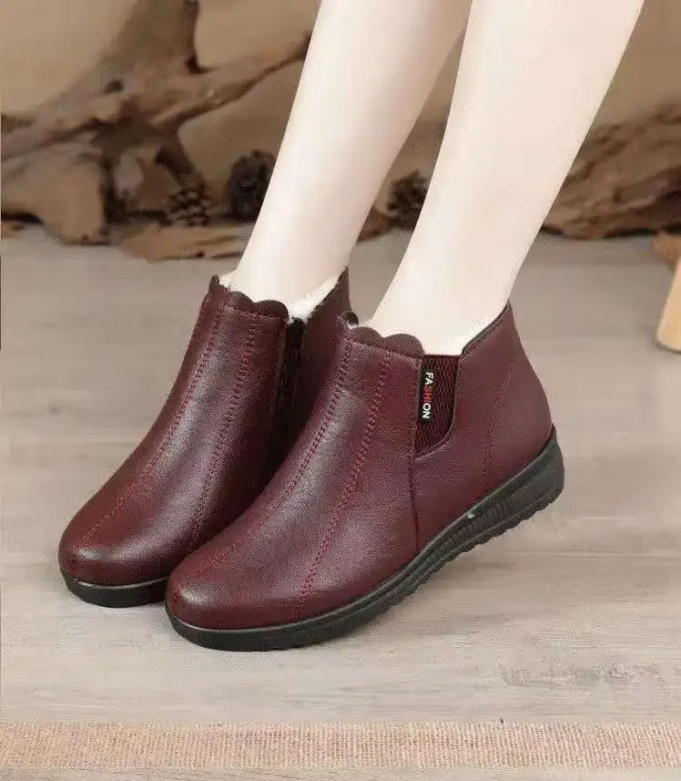OIMG | Women’s Warm Plush Ankle Boots