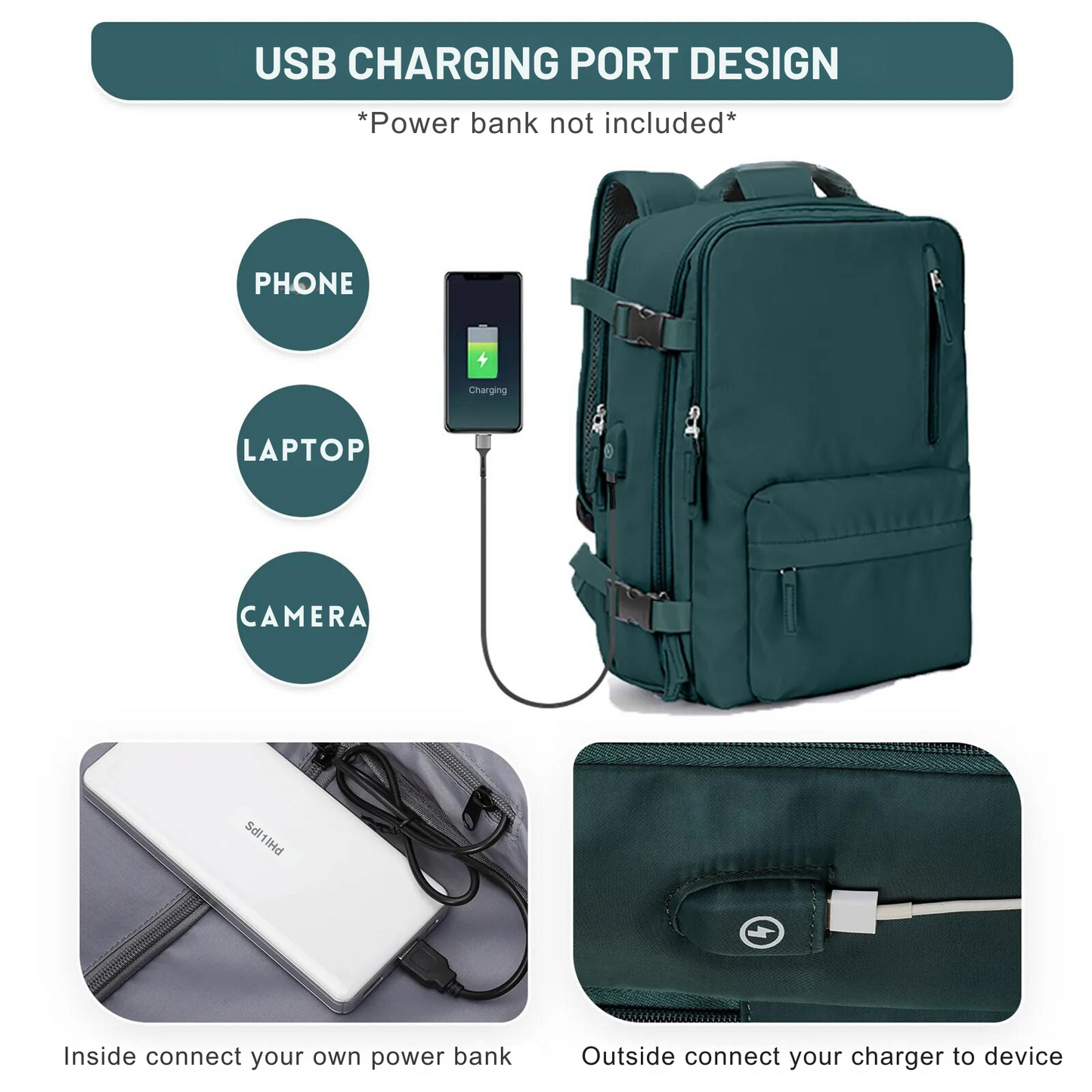VoyagerPro™ Expandable Carry-On Backpack