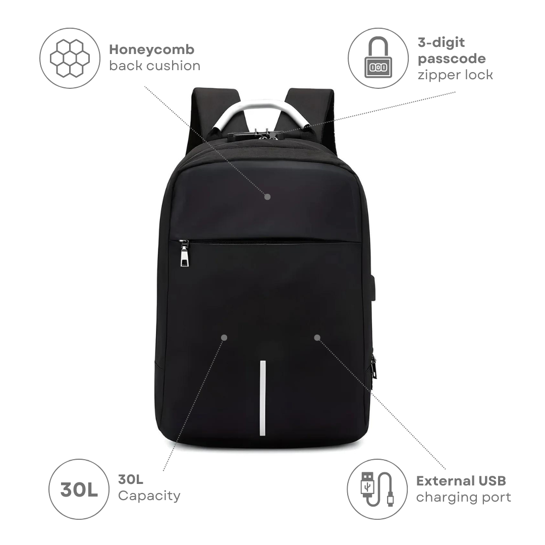 Urban Explorer™ Sleek Anti-Theft Backpack
