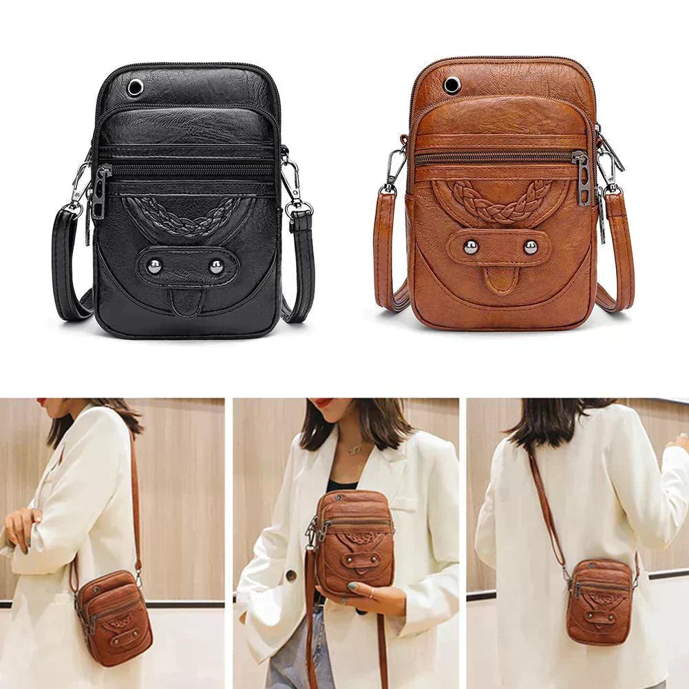 ELVINA™ |Crossbody Bag – Compact & Multi-Functional