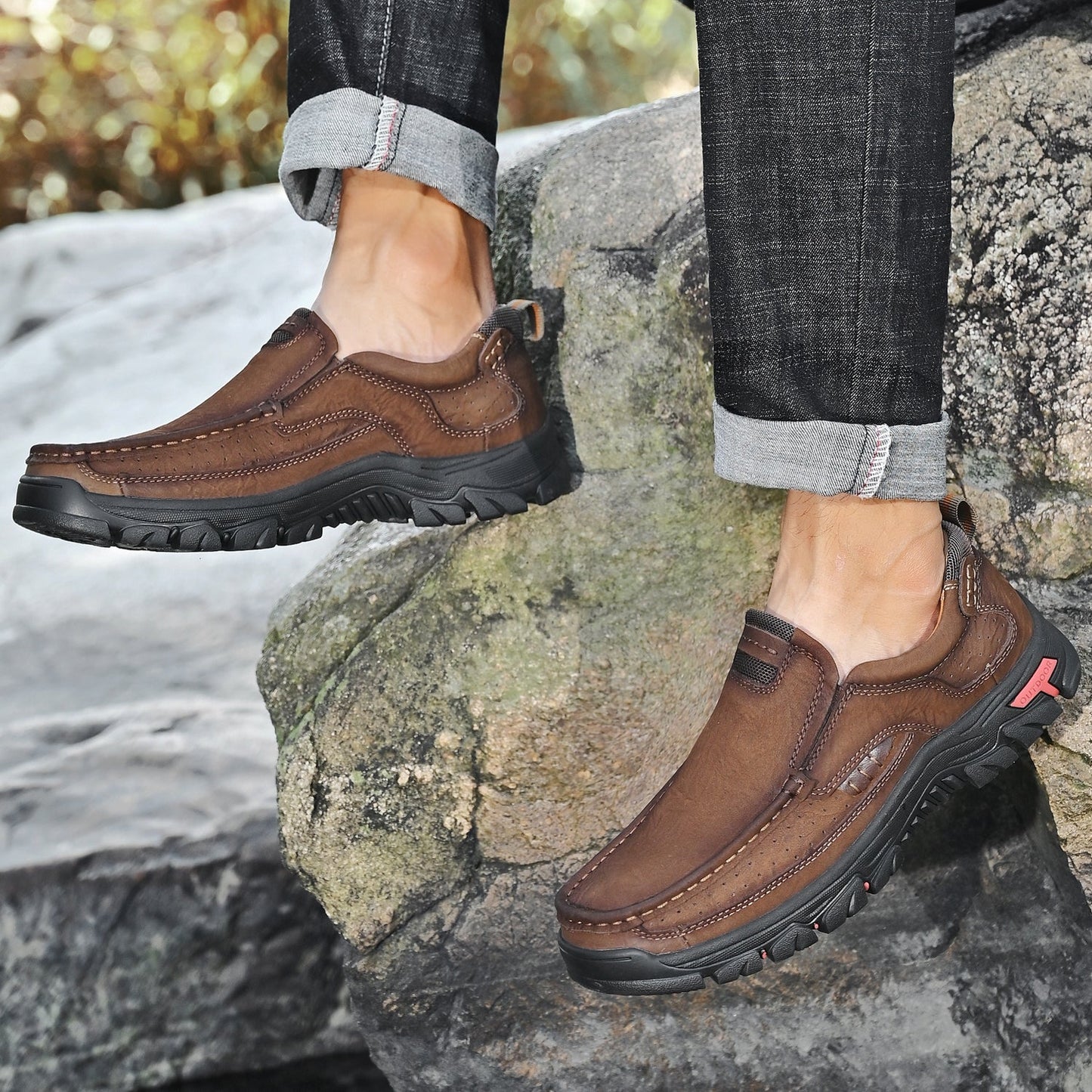 Gravix® - Genuine Leather Shoes with Orthopedic Support & Ultra-Comfort Sole