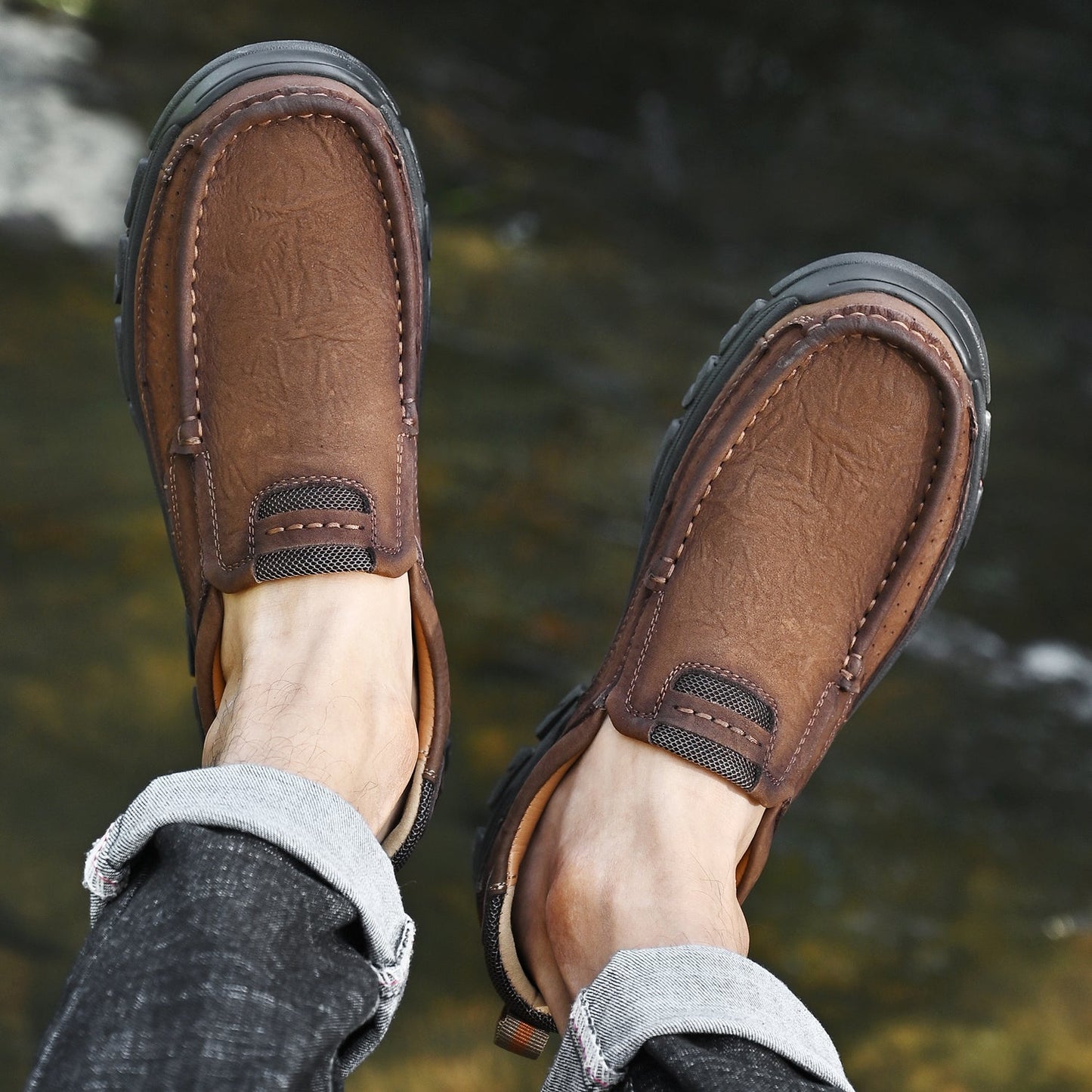 Gravix® - Genuine Leather Shoes with Orthopedic Support & Ultra-Comfort Sole