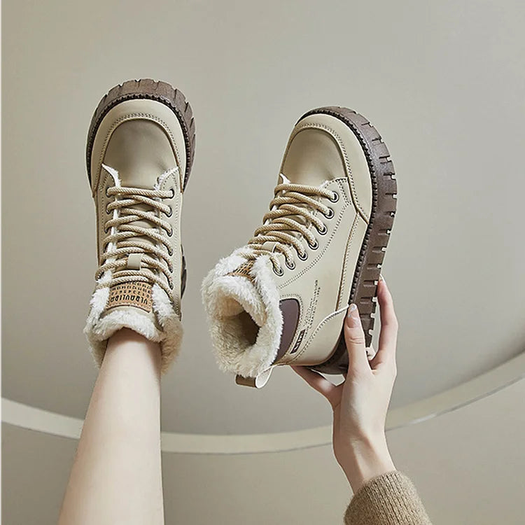 FrostEdge | Women’s Warm Plush Snow Boots