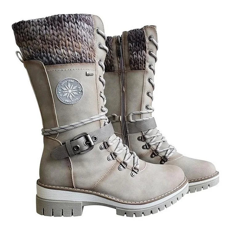 NOVA | Warm Knee-High Winter Boots for Women