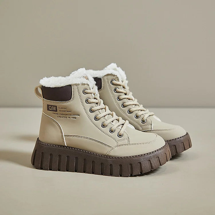 FrostEdge | Women’s Warm Plush Snow Boots