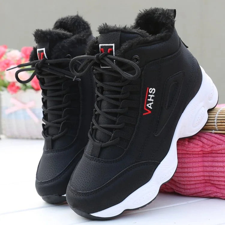 Frostelle | Women’s Warm Lace-Up Snow Boots