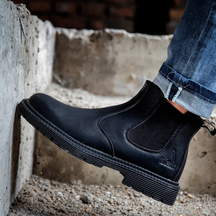 Guard™ | Men’s Waterproof Slip-On Steel Toe Boots