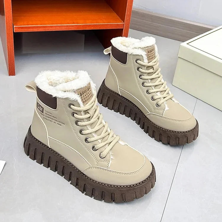 FrostEdge | Women’s Warm Plush Snow Boots