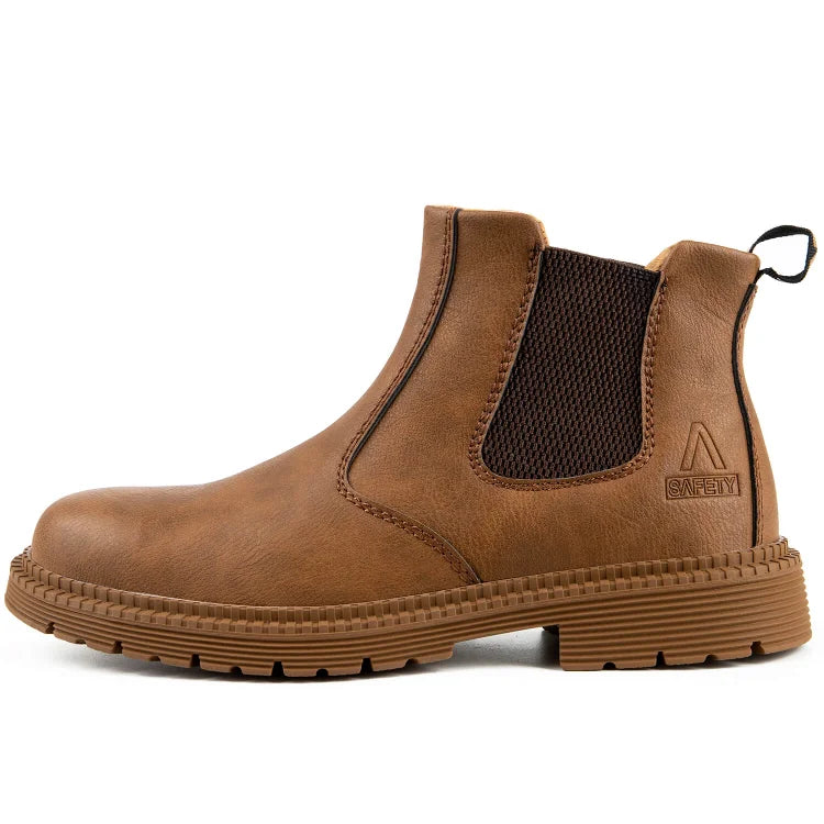 Guard™ | Men’s Waterproof Slip-On Steel Toe Boots