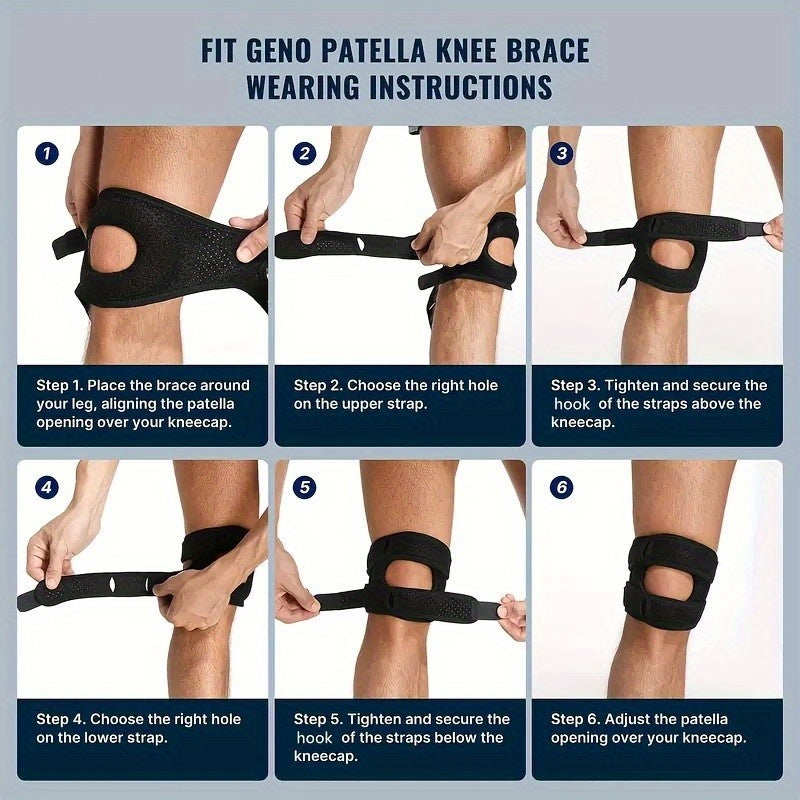 MoveGuard™ Knee supports - Elasticated support & breathable comfort (set of 2)