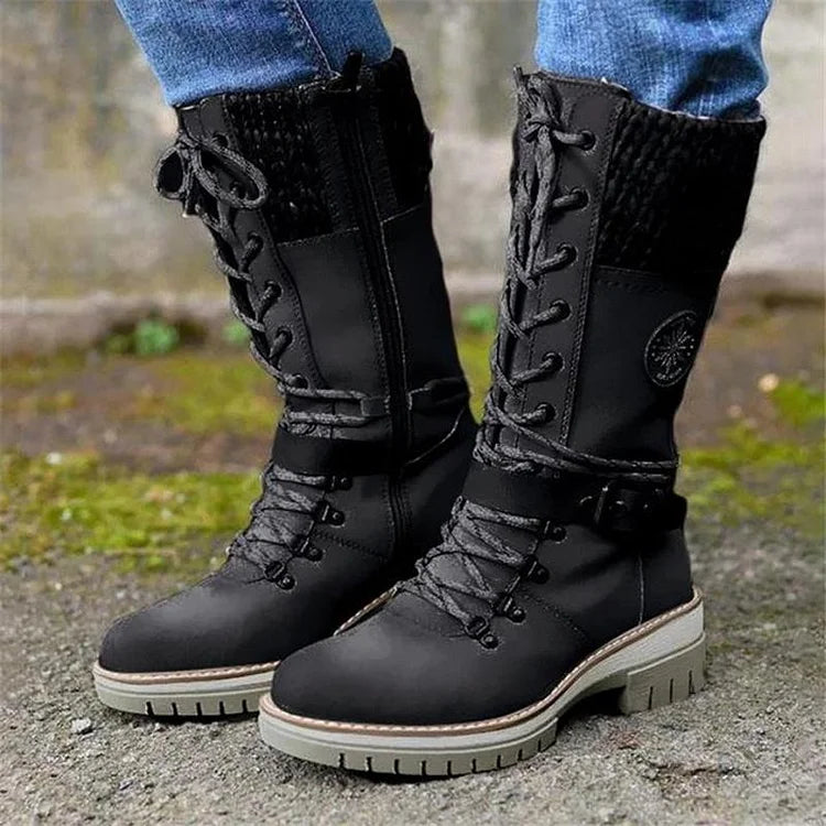 NOVA | Warm Knee-High Winter Boots for Women