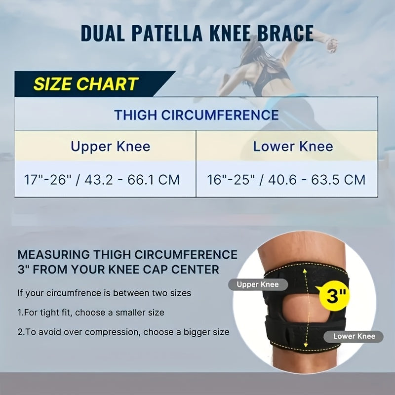 MoveGuard™ Knee supports - Elasticated support & breathable comfort (set of 2)