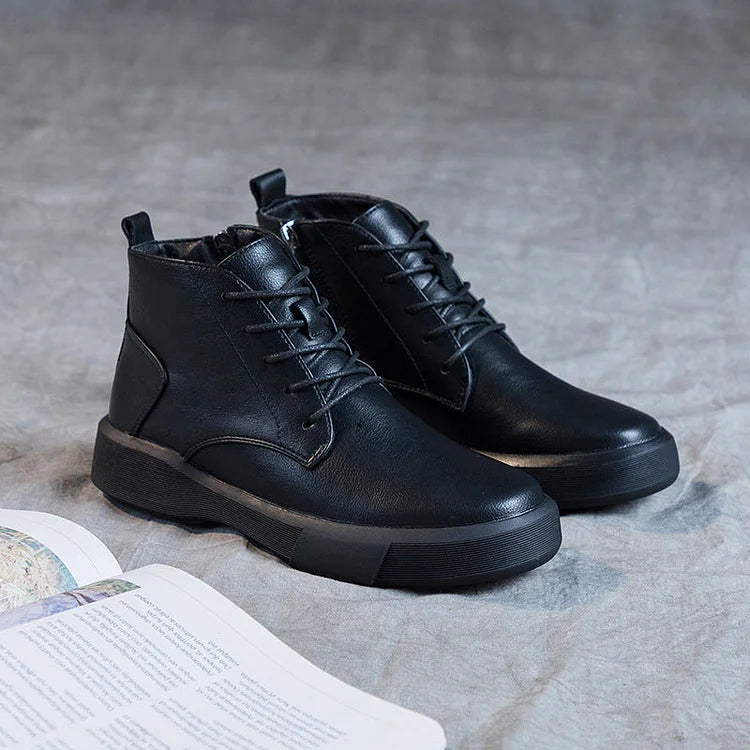 Velviro | Retro Warm Winter Ankle Boots for Women