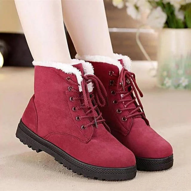 Luca™ | Women’s Winter Non-Slip Lace-Up Snow Boots