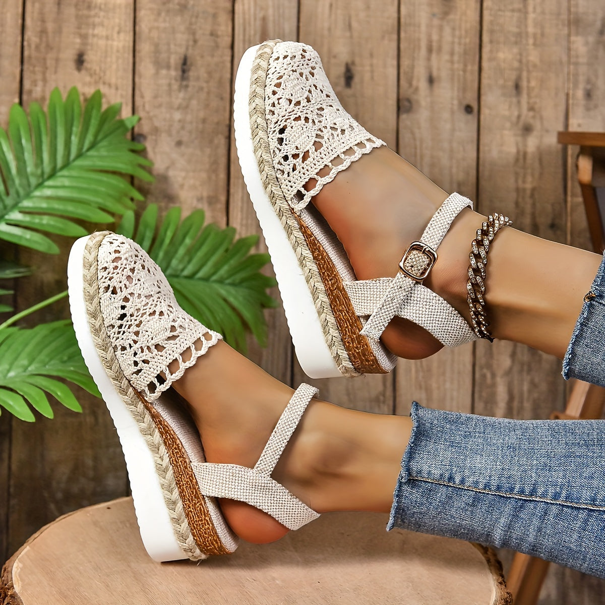 Mia™ Women’s Closed-Toe Espadrille Sandals