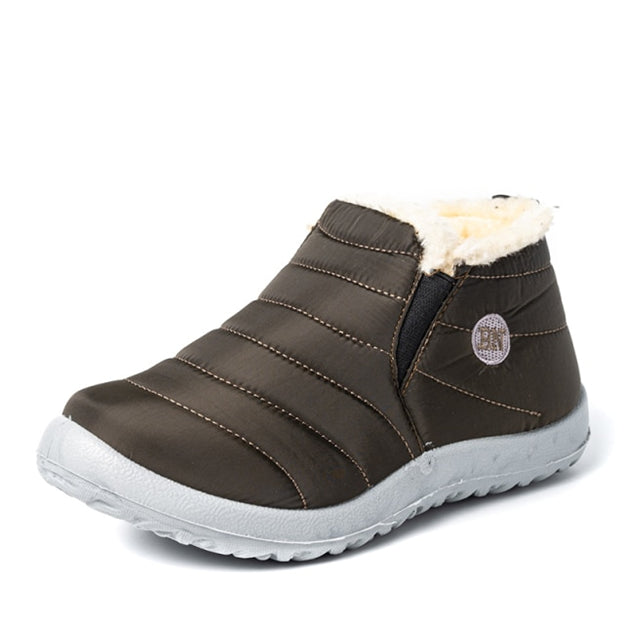 FrostStep | Waterproof Slip-On Winter Snow Boots
