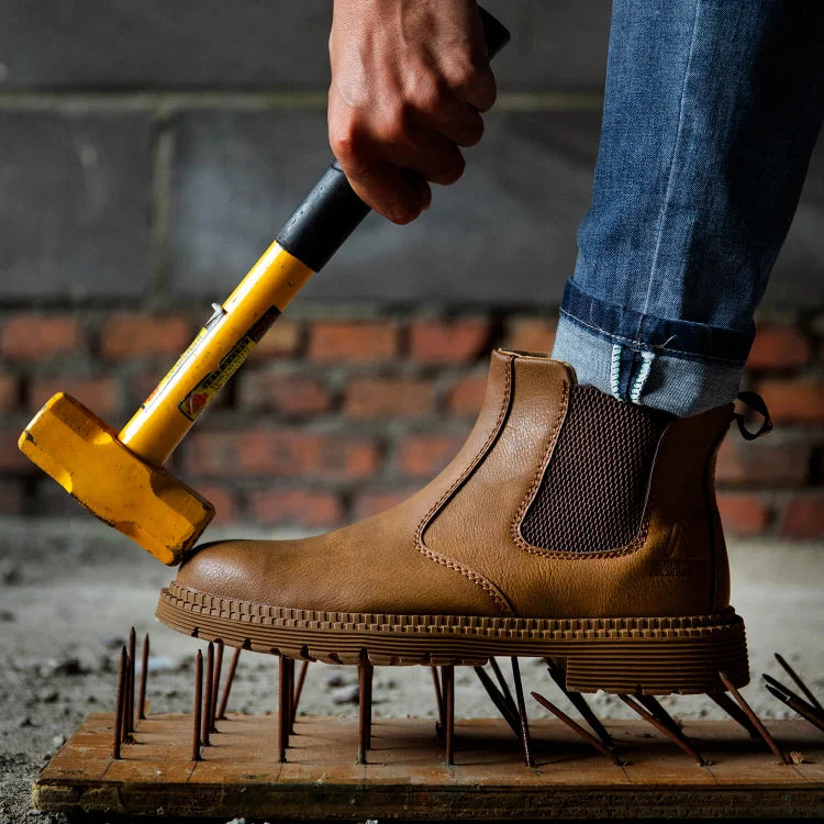 Guard™ | Men’s Waterproof Slip-On Steel Toe Boots