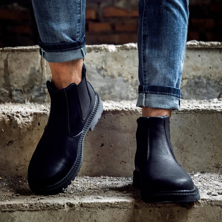 Guard™ | Men’s Waterproof Slip-On Steel Toe Boots