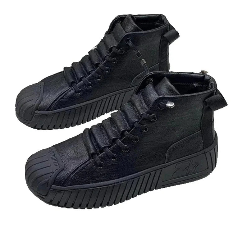 RayZing | Men’s Winter Boots – Casual Ankle Lace-Up Shoes
