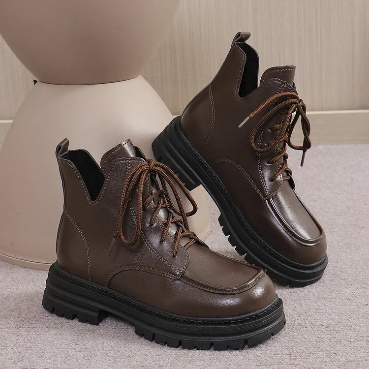 Vena™ | Women’s Winter Platform Lace-Up Boots