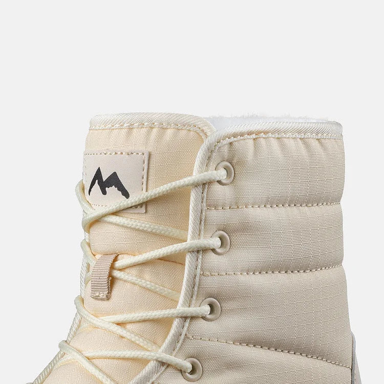 Velmora | Waterproof Lace-Up Winter Boots