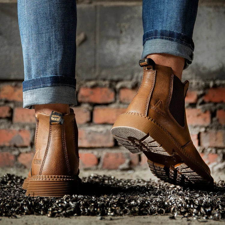Guard™ | Men’s Waterproof Slip-On Steel Toe Boots