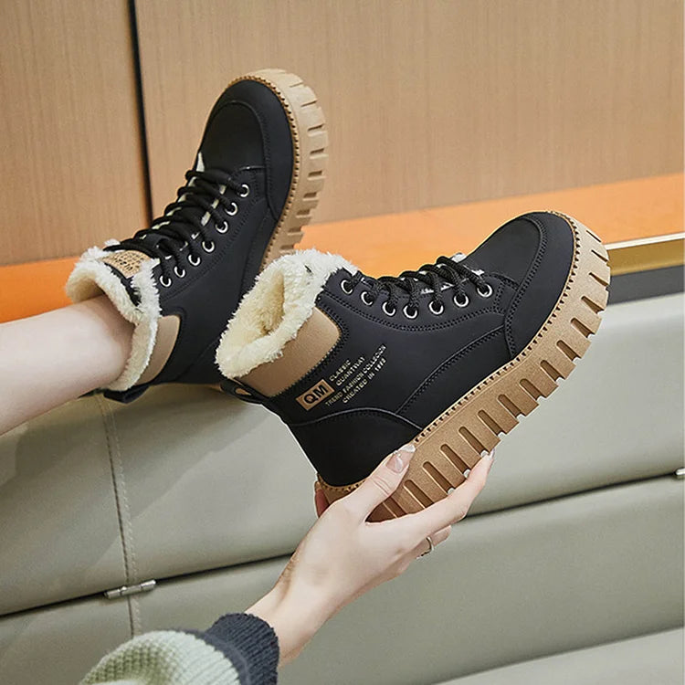 FrostEdge | Women’s Warm Plush Snow Boots