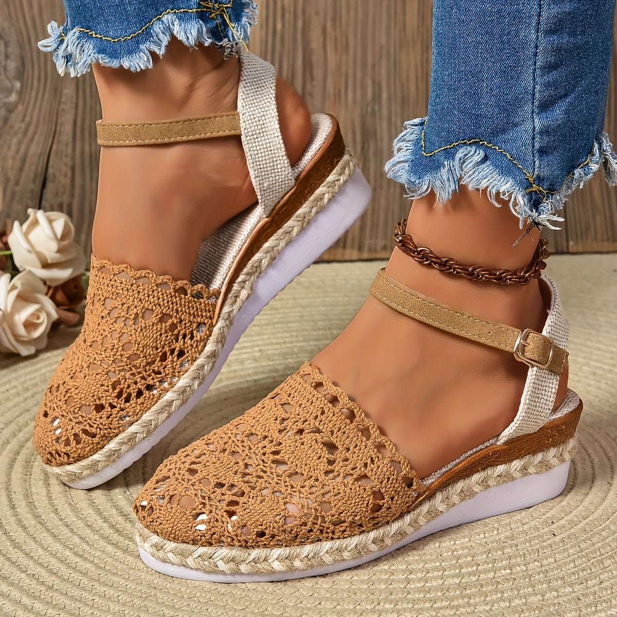Mia™ Women’s Closed-Toe Espadrille Sandals