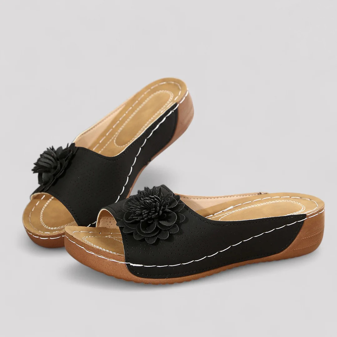 Maribel™ Ergonomic Floral Sandal