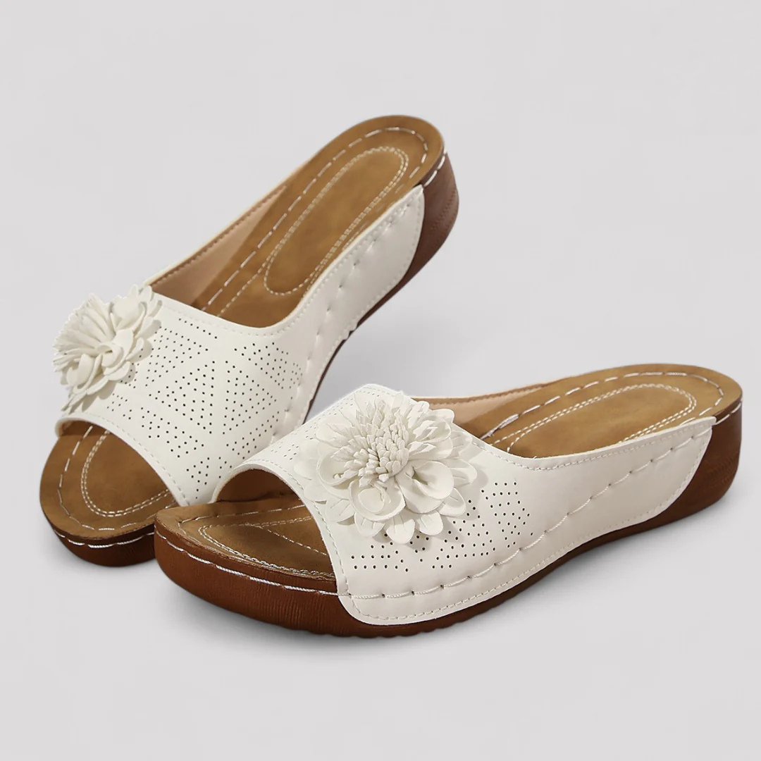 Maribel™ Ergonomic Floral Sandal