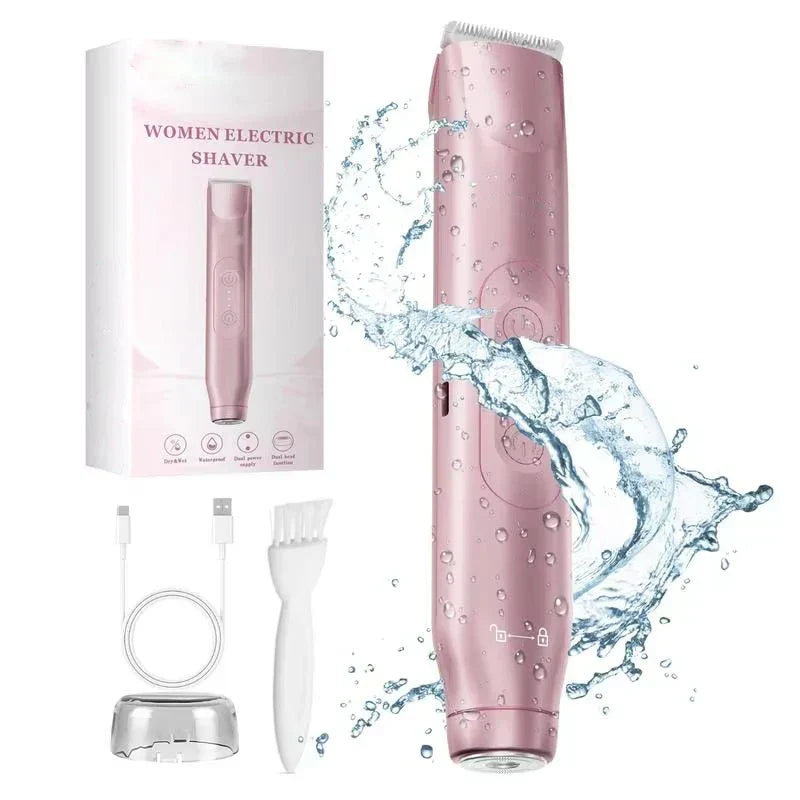 BlissEdge | Gentle Hair Removal Razor for Women with Rechargeable & Portable Design