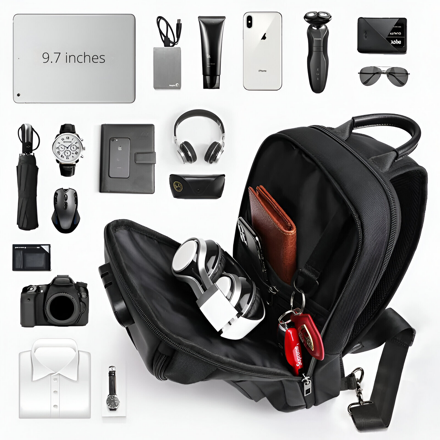 SafeStride™ Anti-Theft Crossbody Bag