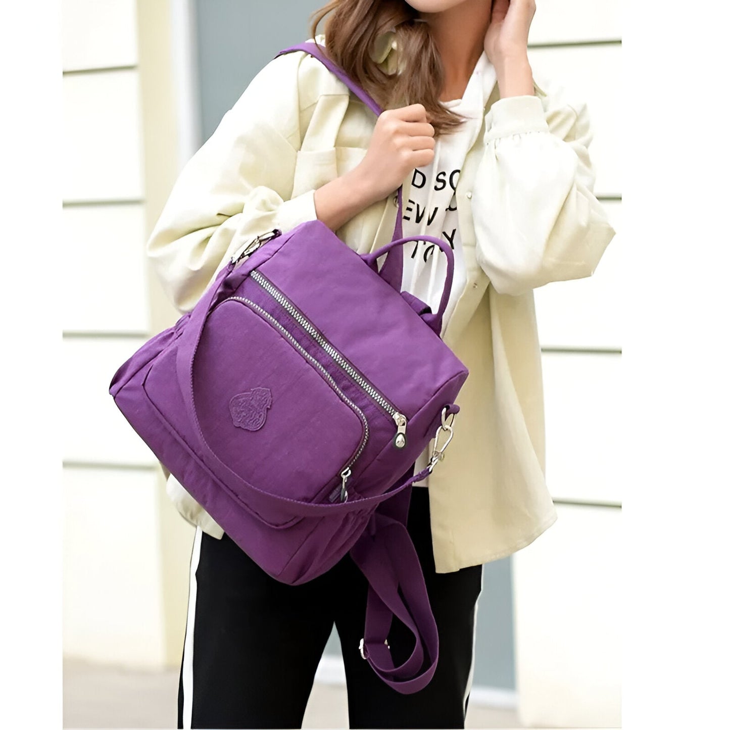 XenaGuard™ Versatile Anti-Theft Crossbody Backpack