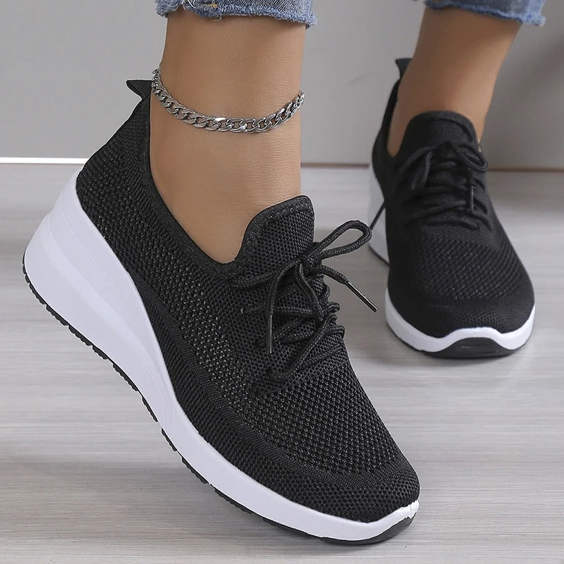 Veyra - Women’s Memory-Foam Support Sneakers - Lightweight Supportive Fit