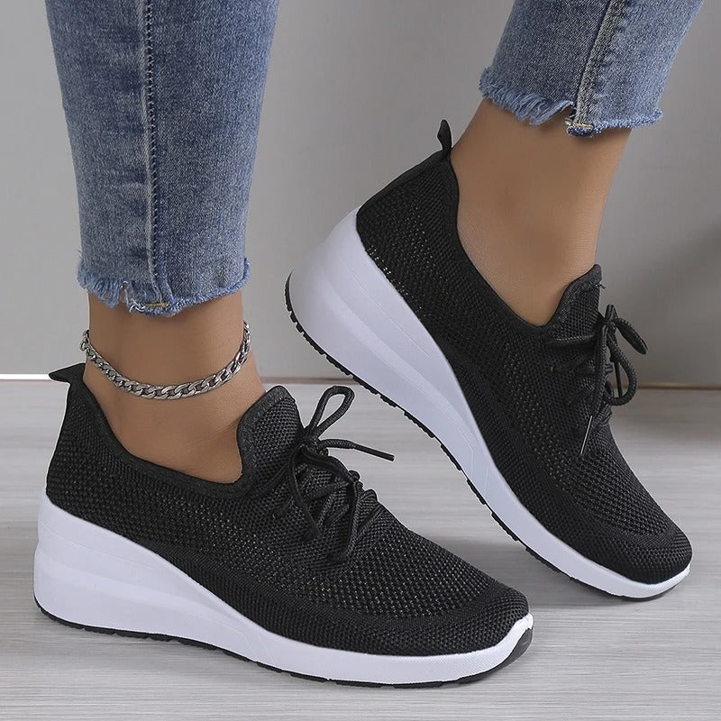 Veyra - Women’s Memory-Foam Support Sneakers - Lightweight Supportive Fit