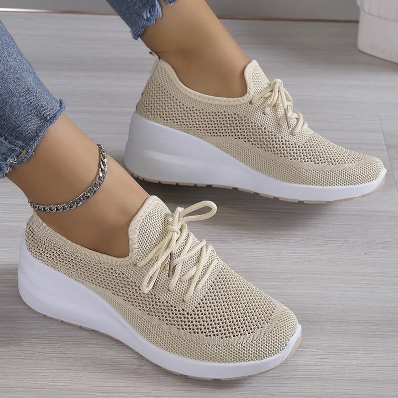 Veyra - Women’s Memory-Foam Support Sneakers - Lightweight Supportive Fit