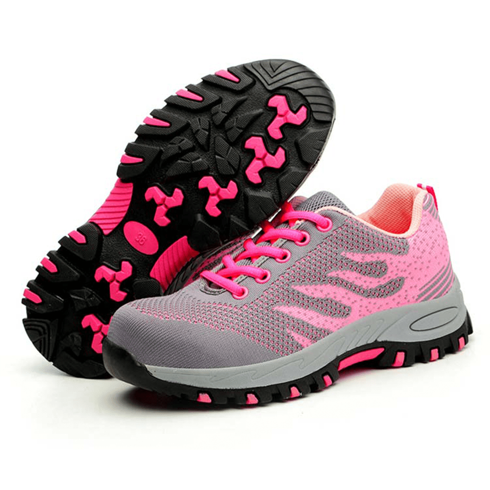 RAINTAKI™ Women’s Breathable Steel Toe Safety Shoes
