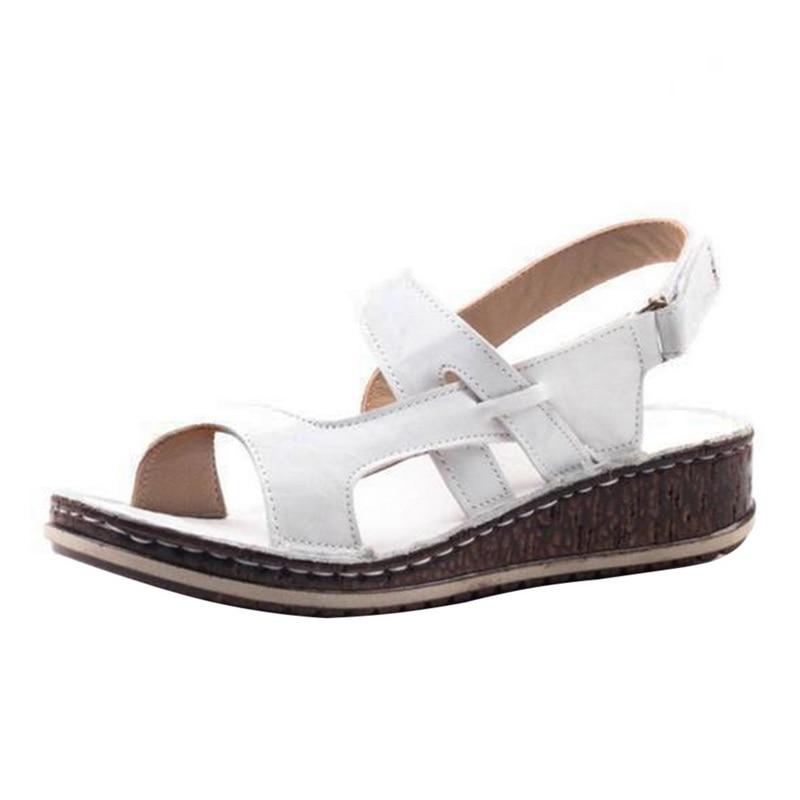 Moonbiffy – Women’s Low Heel Wedge Sandals