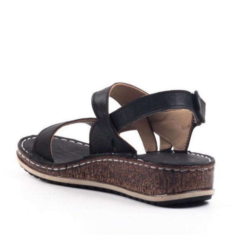 Moonbiffy – Women’s Low Heel Wedge Sandals