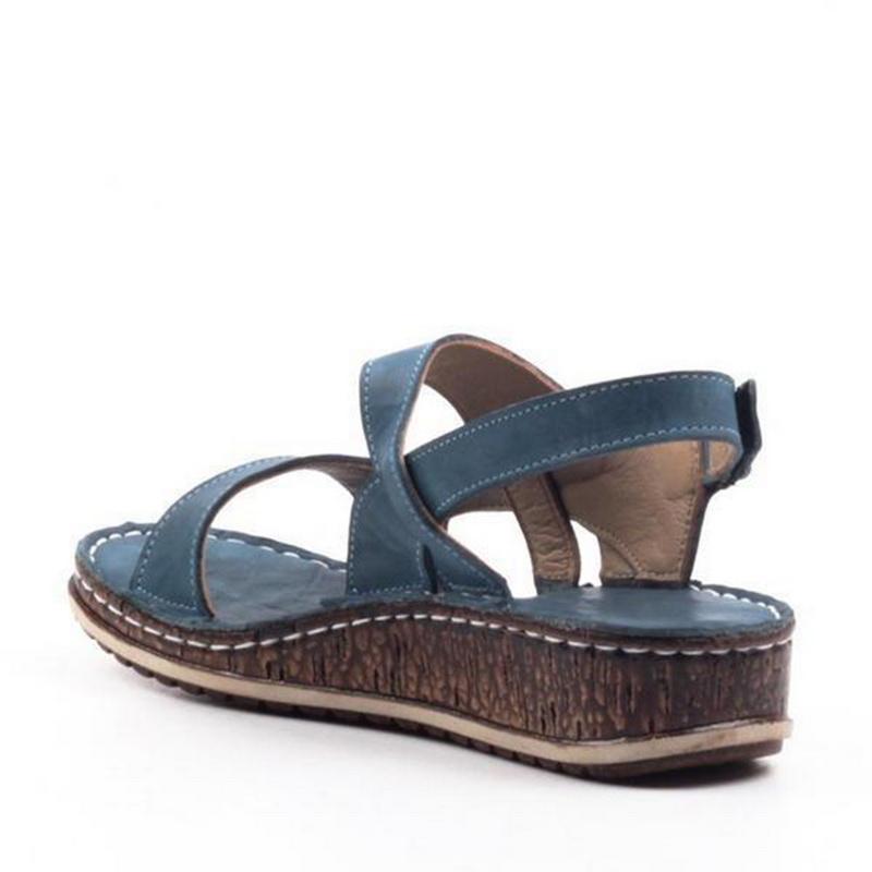 Moonbiffy – Women’s Low Heel Wedge Sandals