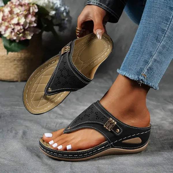 Verna™ Comfortable Wedge Heeled Sandals