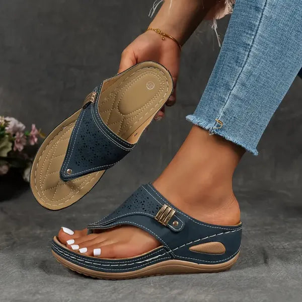 Verna™ Comfortable Wedge Heeled Sandals