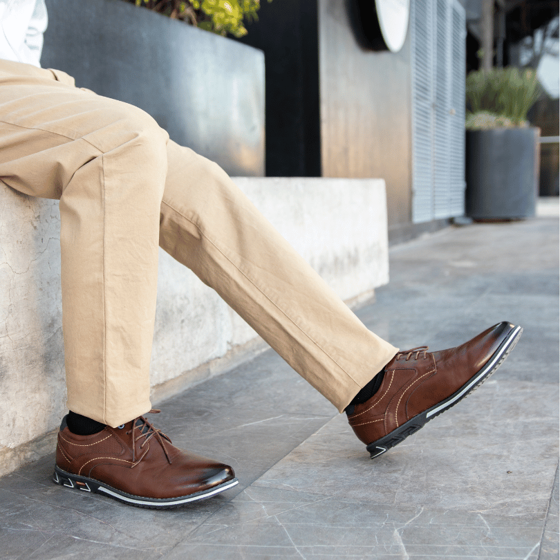 LisseForm™ Oxford Lisse Orthopedic Dress Shoes - Breathable Upper & Cushioned Support