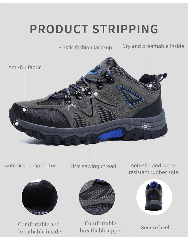 Trek™ - Men’s Waterproof Hiking Shoes