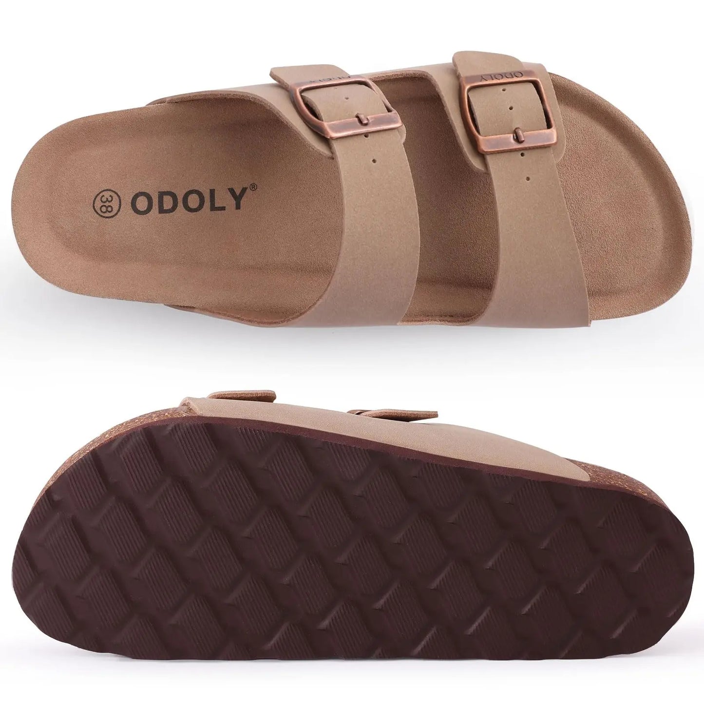 Odoly - Summer Cork Sandals