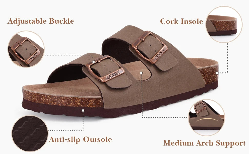 Odoly - Summer Cork Sandals