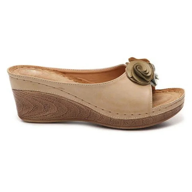 Frona™ Women’s Flower Wedge Sandals