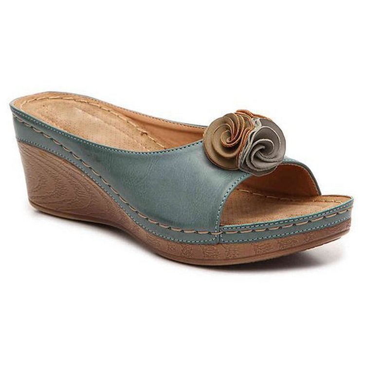 Frona™ Women’s Flower Wedge Sandals